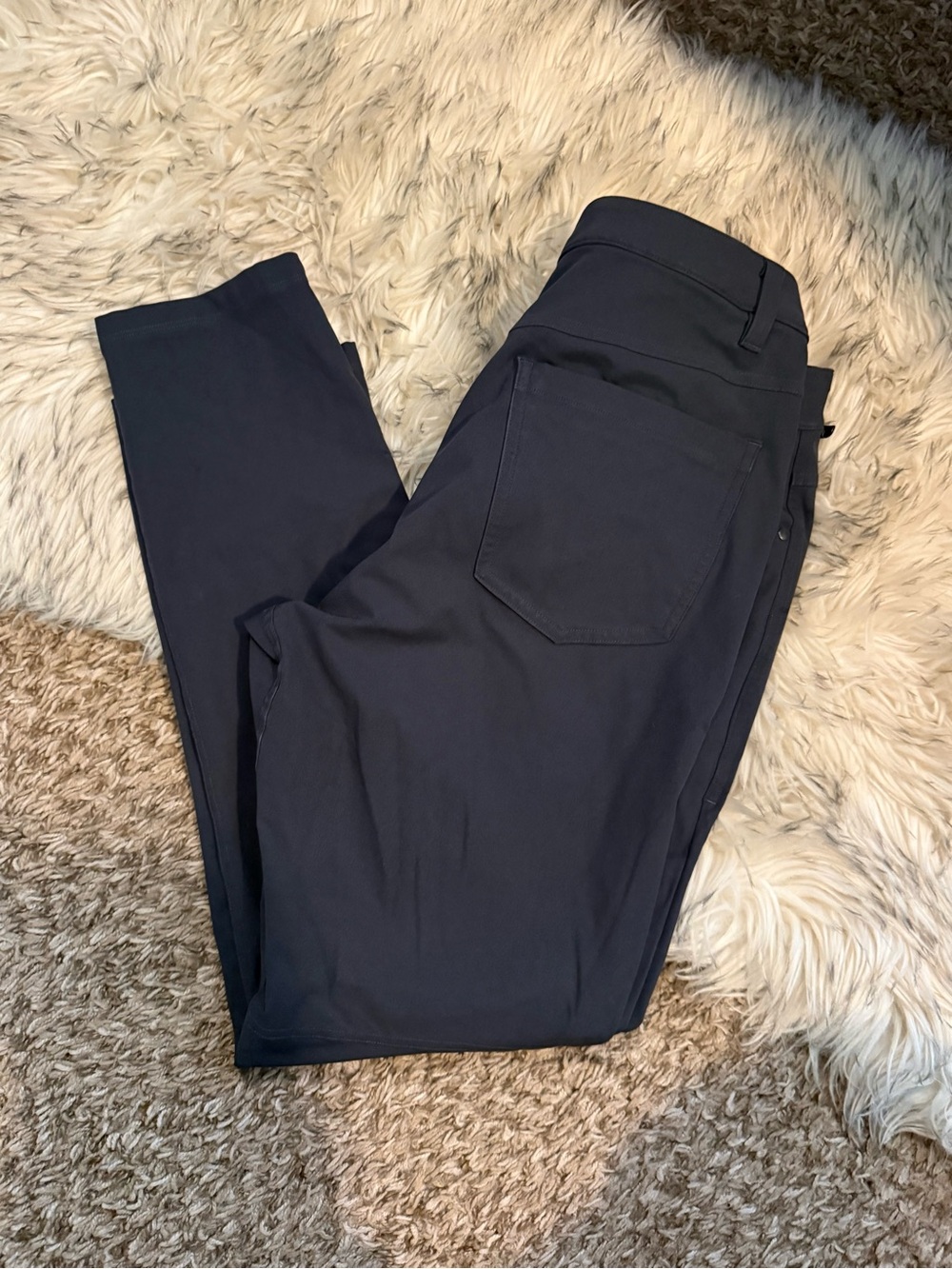 lululemon athletica Men's Navy Black Pants